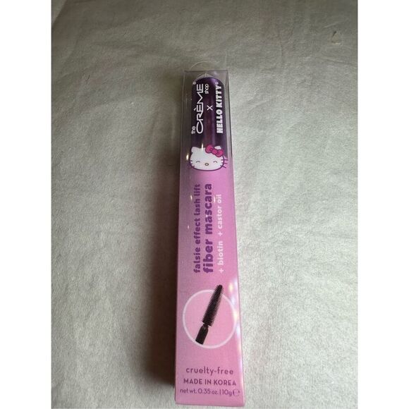THE CREME SHOP Hello Kitty Falsie Effect Lash Lift Fiber Mascara Made in Korea - Picture 1 of 6